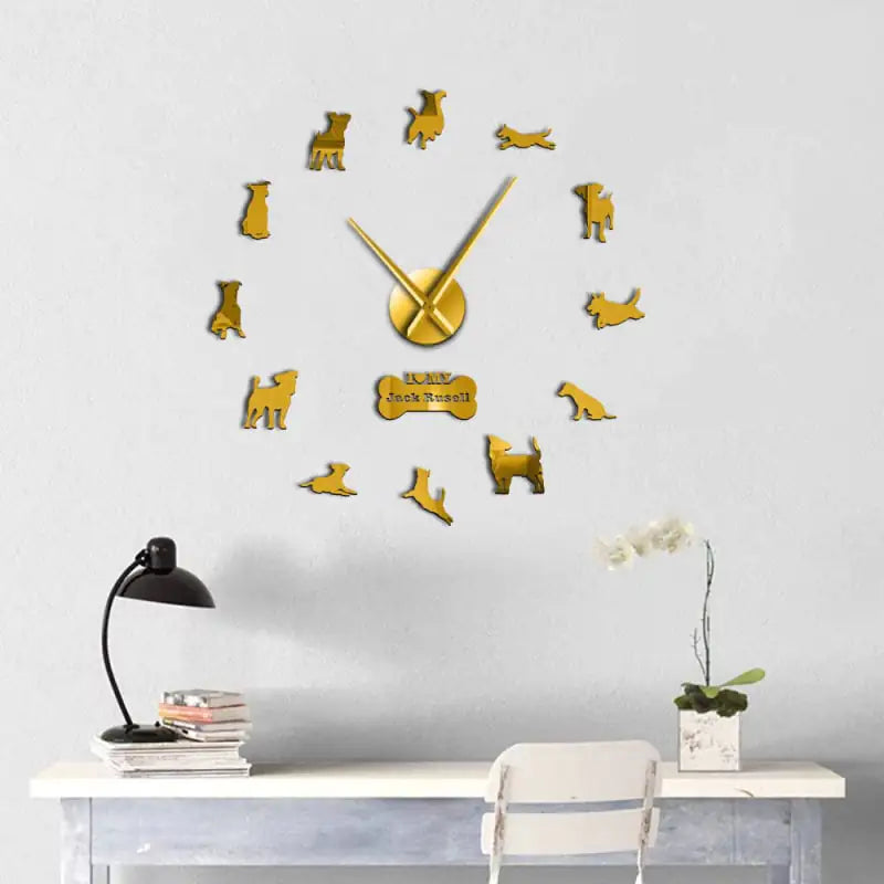 3D Acrylic Mirror Wall Clock HejK.com