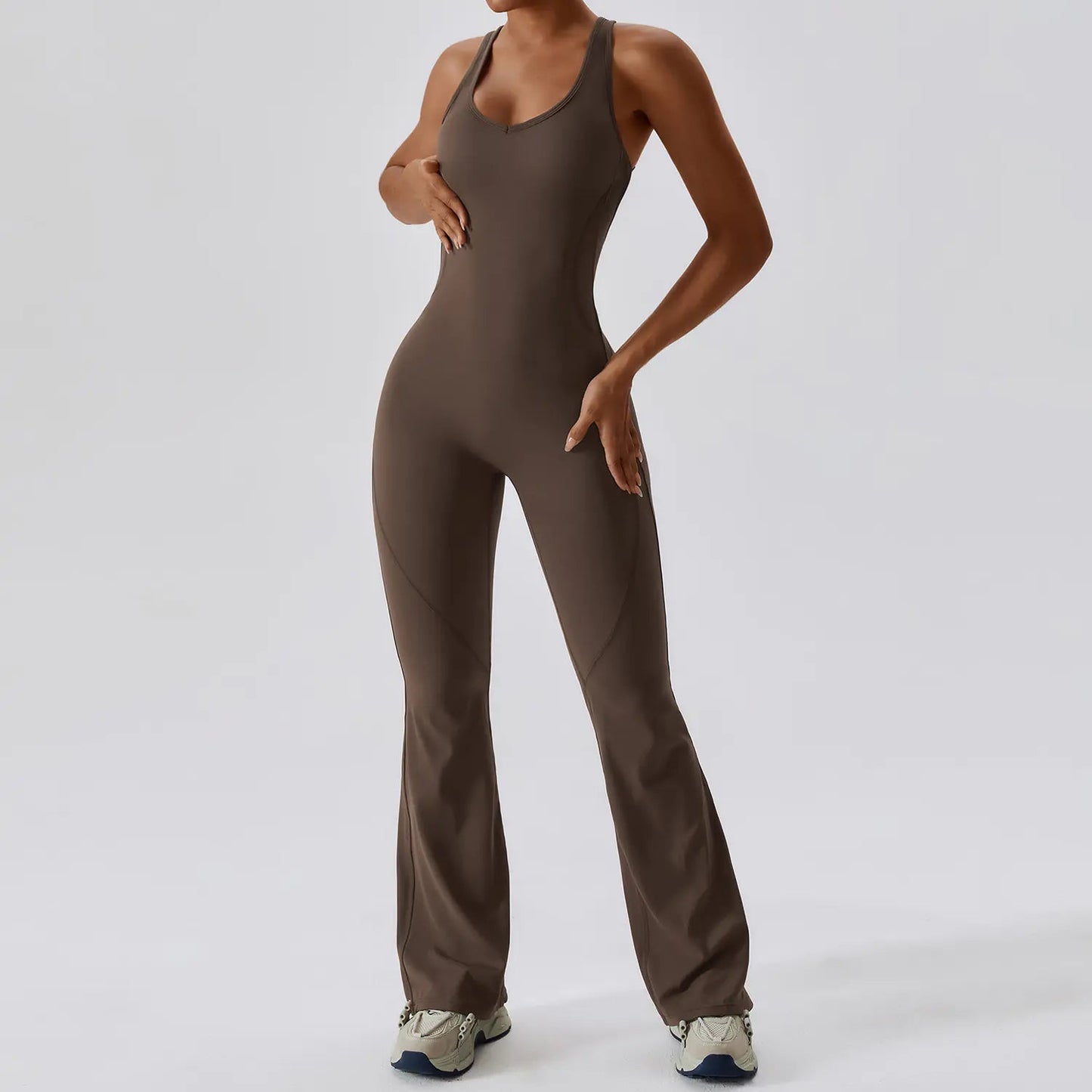 WISFIT Chic Yoga Bodysuit with Cut-out Back HejK.com Marketplace LLC