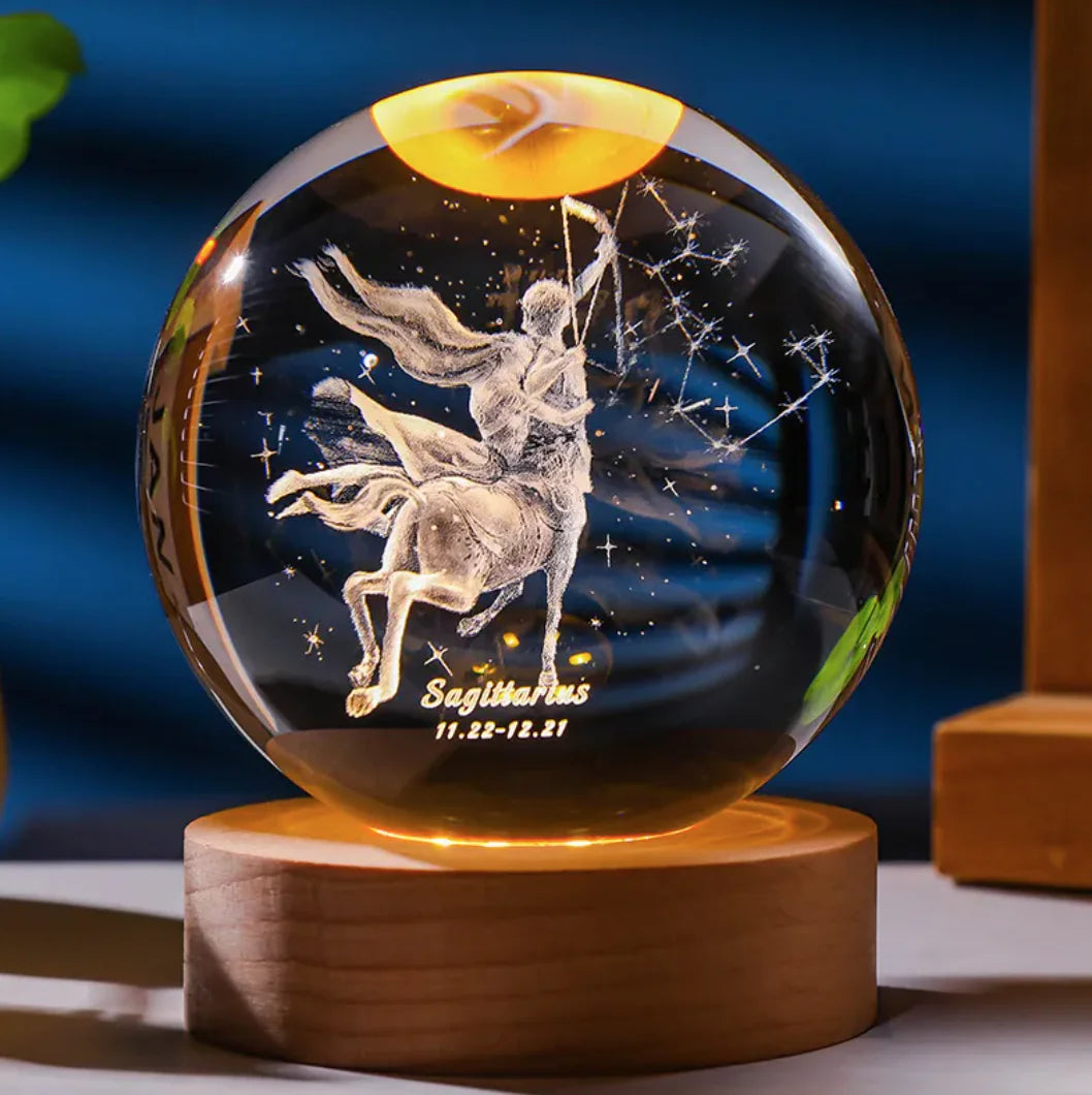 3D Constellation Crystal Night Light WEM Support (www.WEM.support)
