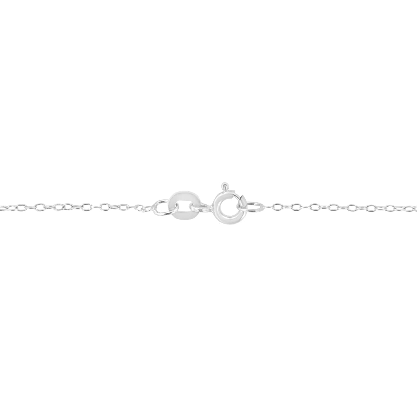 10K White Gold 1/5 Carat Round Brilliant-Cut Diamond Modern Bezel-Set Solitaire 16"-18" Pendant Necklace (H-I Color, SI2-I1 Clarity) WEM Support (www.WEM.support)