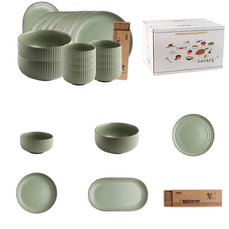 Tableware Bowl And Dish Set