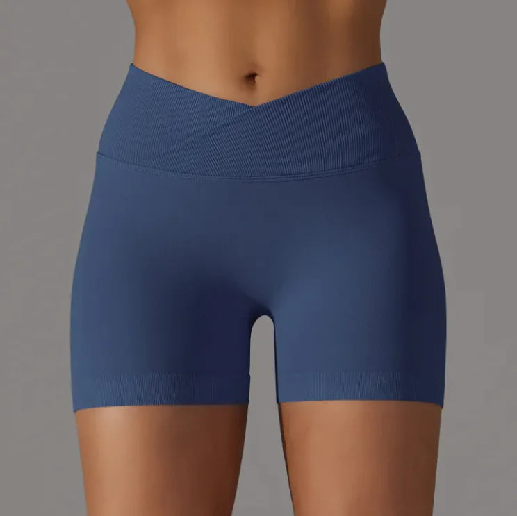Women's Fashion Simple High Waist Shorts WEM Support (www.WEM.support)