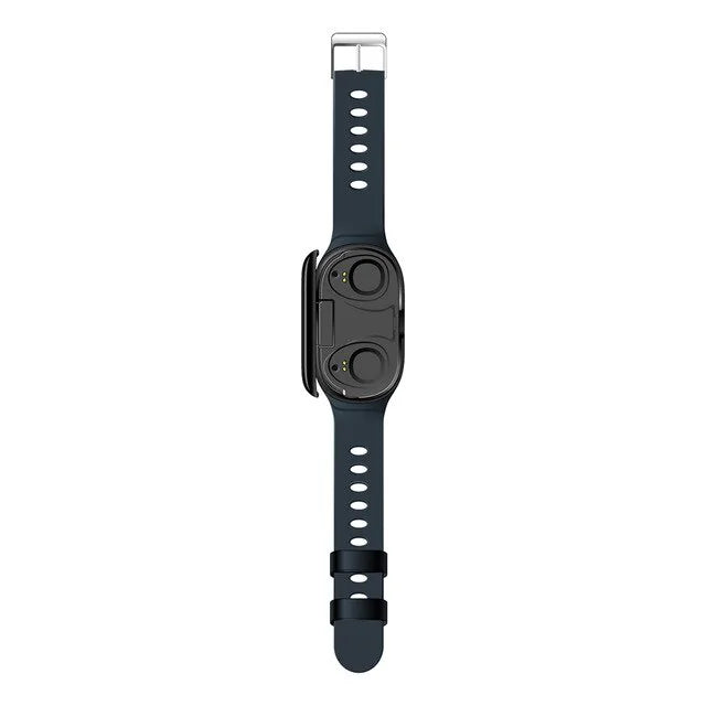 2-In-1 Smart Watch And Wireless Earbuds WEM Support (www.WEM.support)