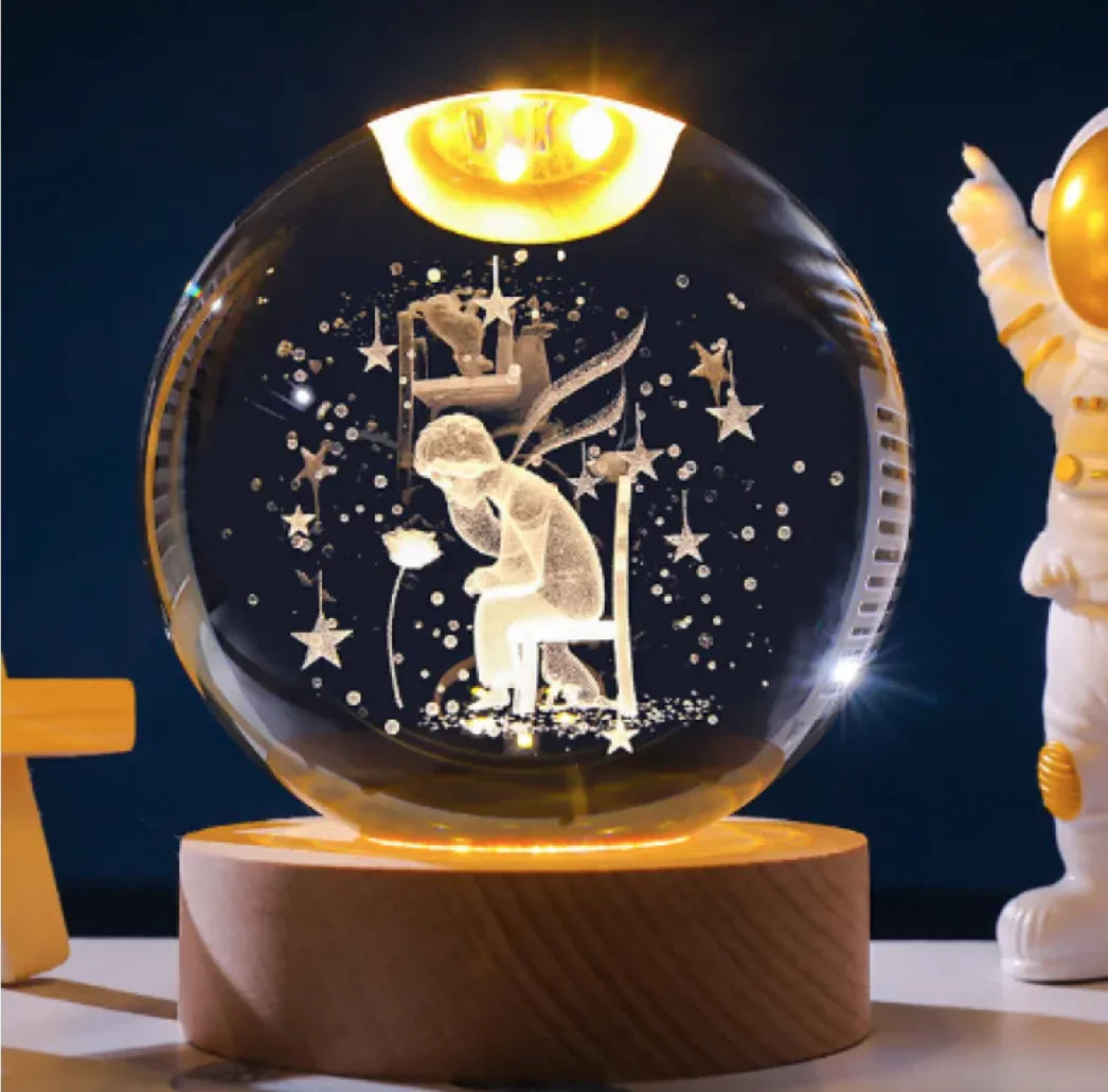 3D Constellation Crystal Night Light WEM Support (www.WEM.support)