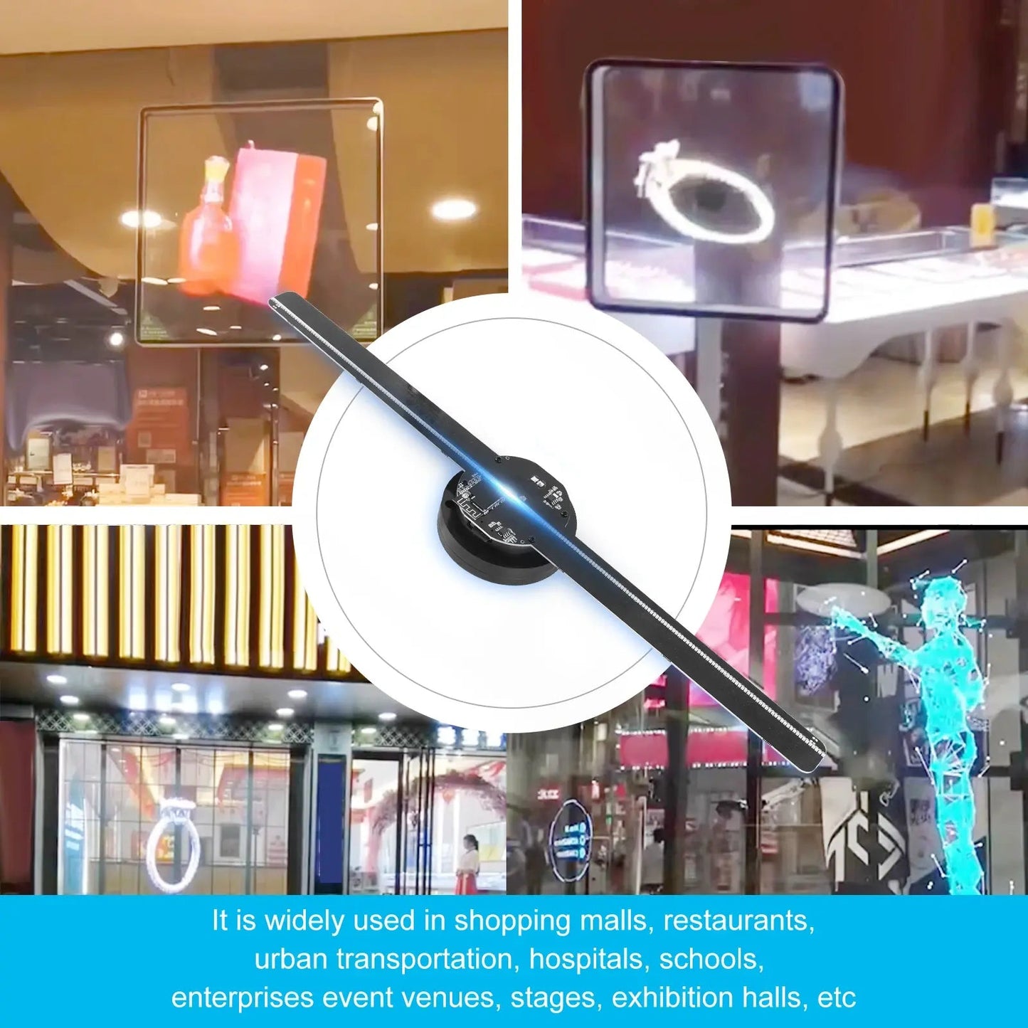 3D HD Hologram Ventilator WEM Support (www.WEM.support)