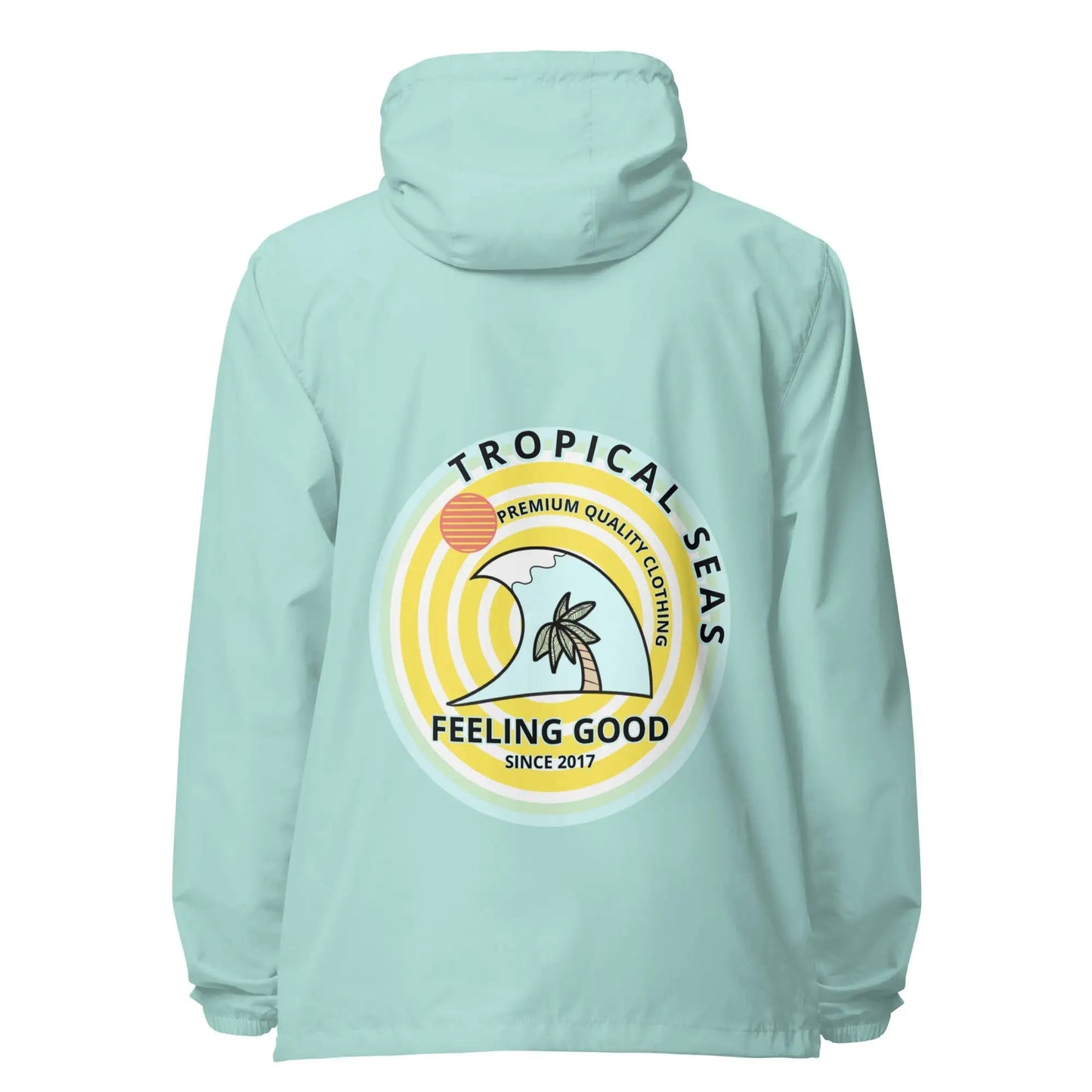 Women's Lightweight Zip Up Dreamland Windbreaker WEM Support (www.WEM.support)