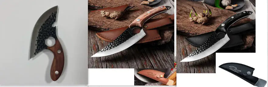 Stainless Steel Chef's Kitchen Knife WEM Support (www.WEM.support)
