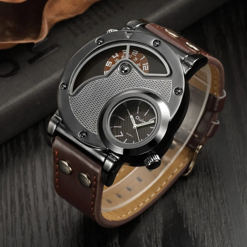 Two Time Zone Sports Wristwatch WEM Support (www.WEM.support)