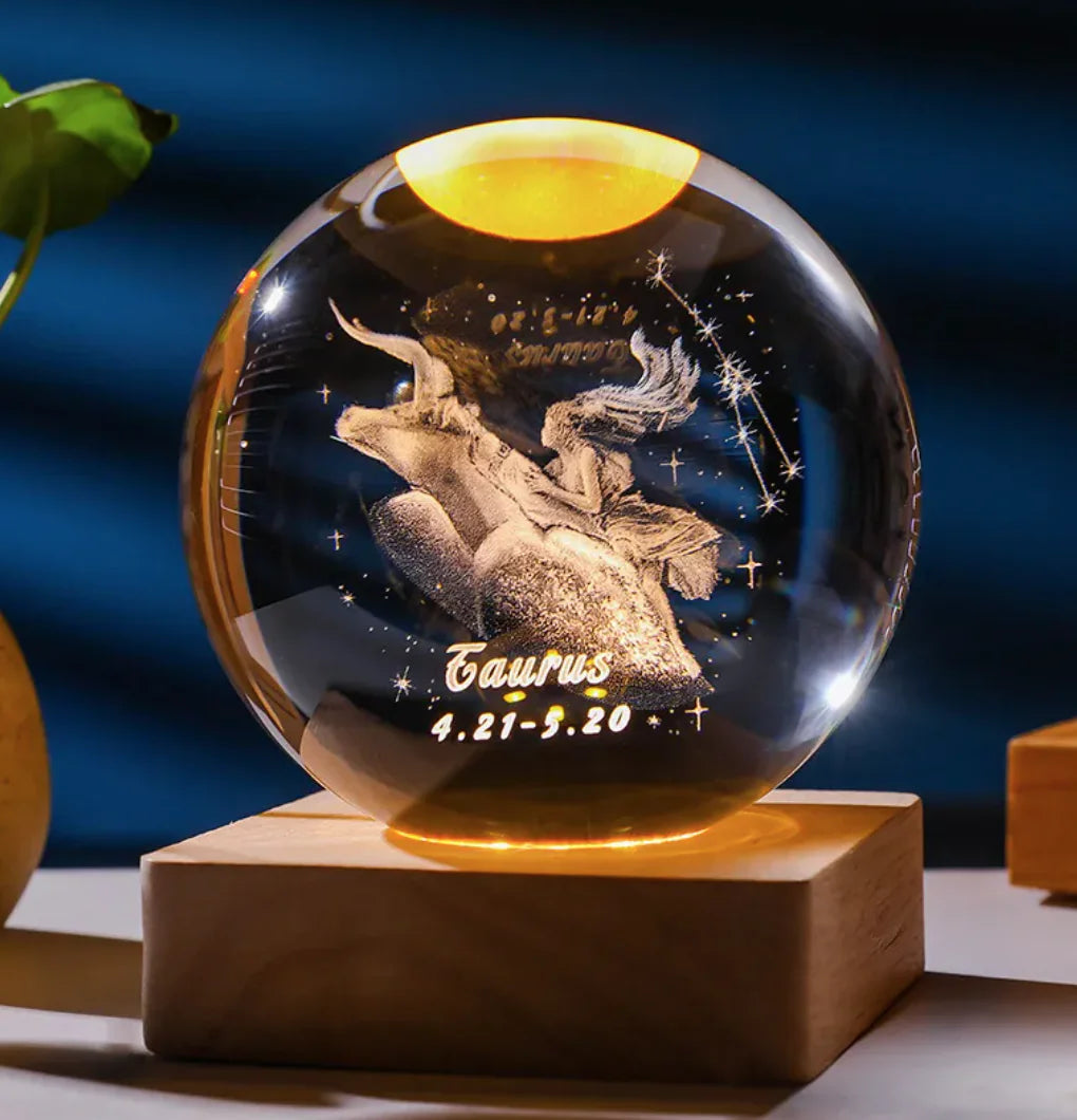 3D Constellation Crystal Night Light WEM Support (www.WEM.support)