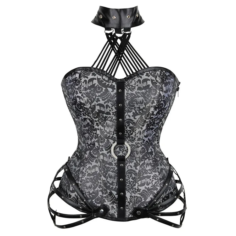 11 Pcs Steel Rib Side Zipper Tight Court Shaper WEM Support (www.WEM.support)
