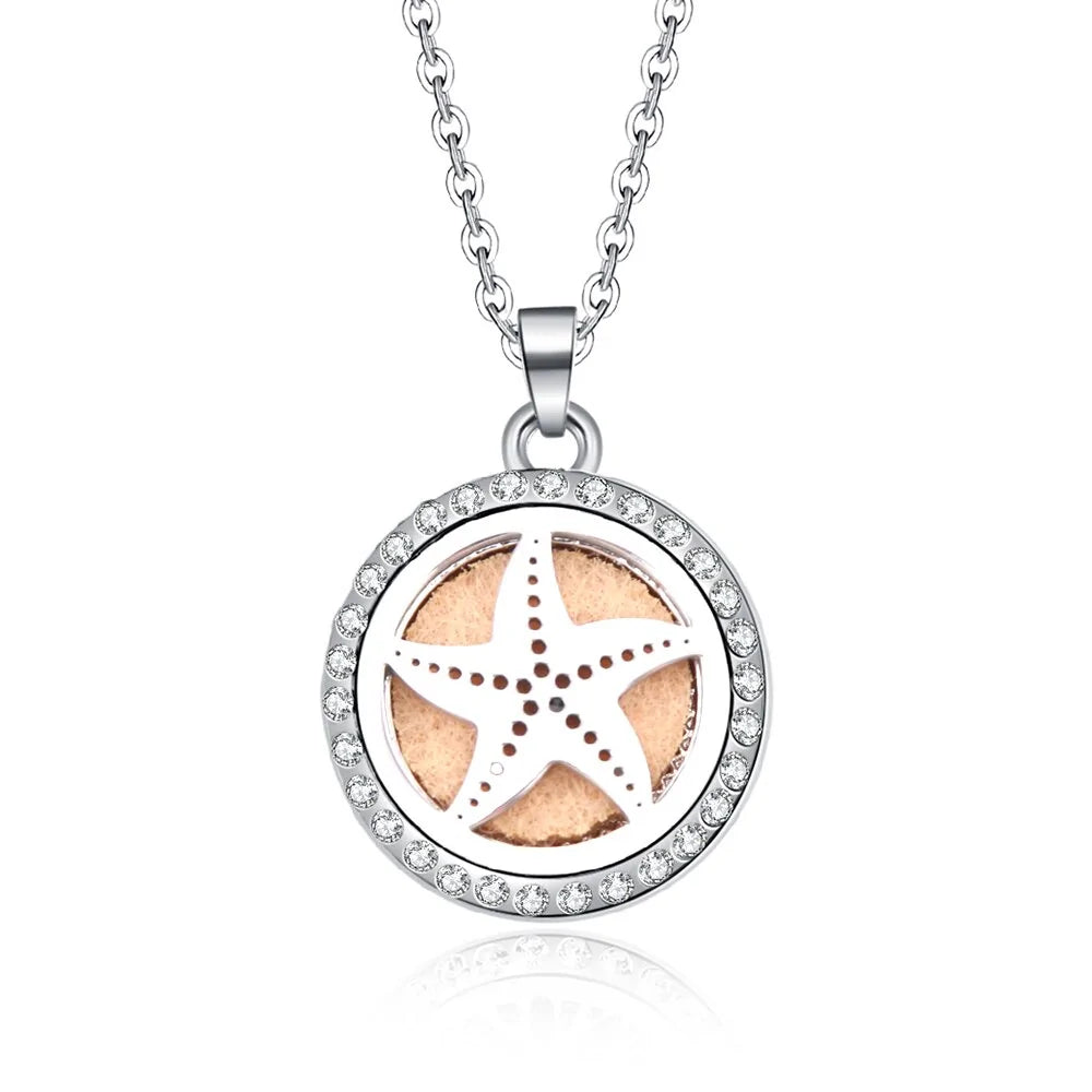 10 Styles Aroma Oil Diffuser Perfume Necklace WEM Support (www.WEM.support)