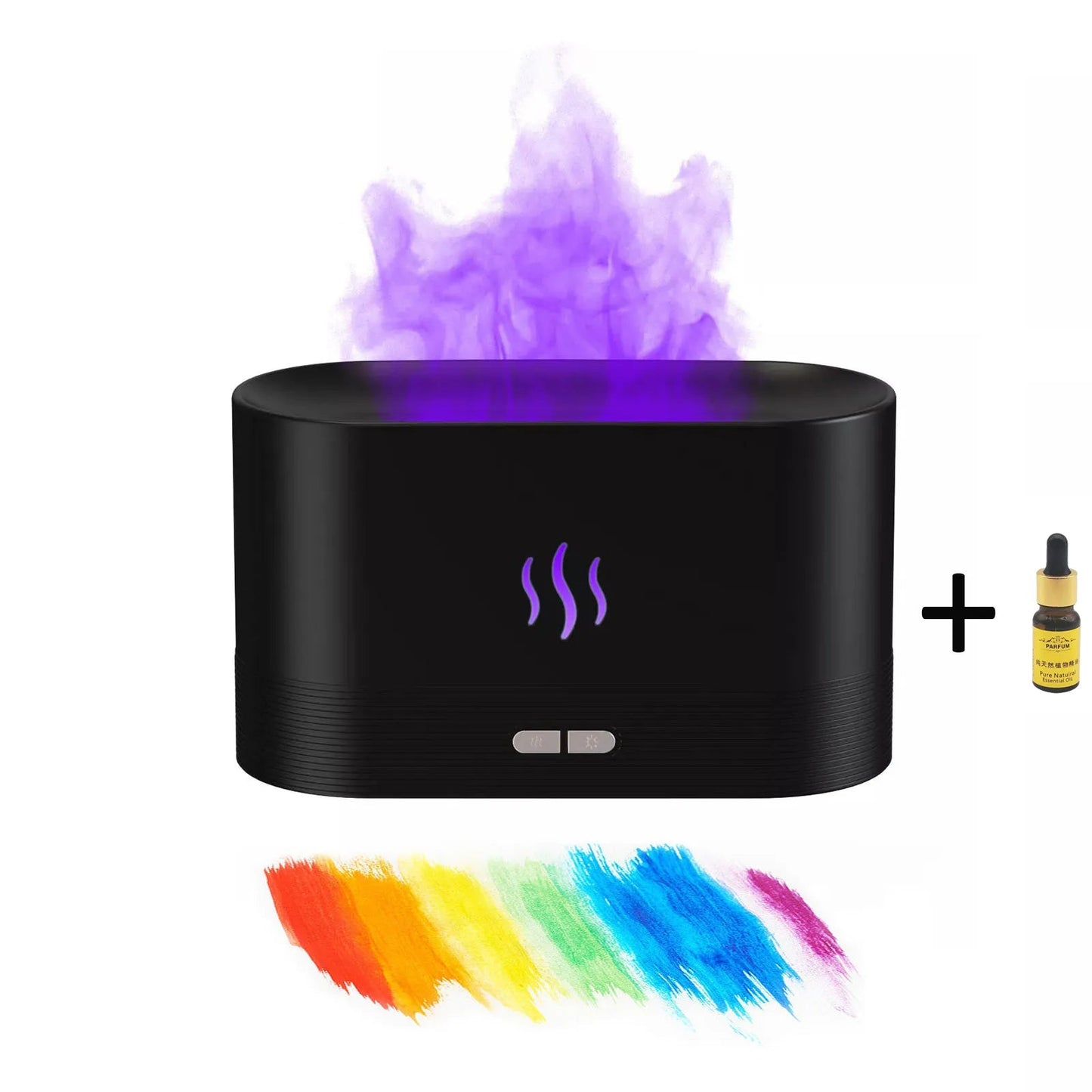 2022 USB Flame Humidifier & LED Diffuser HejK.com