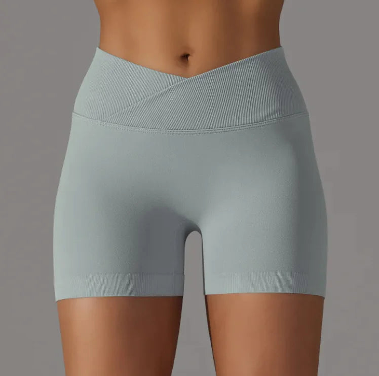 Women's Fashion Simple High Waist Shorts WEM Support (www.WEM.support)