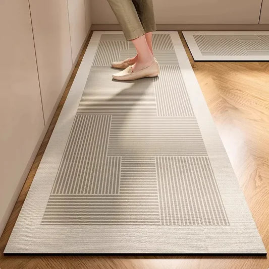 Tapete de Cozinha Absorvente Antiderrapante