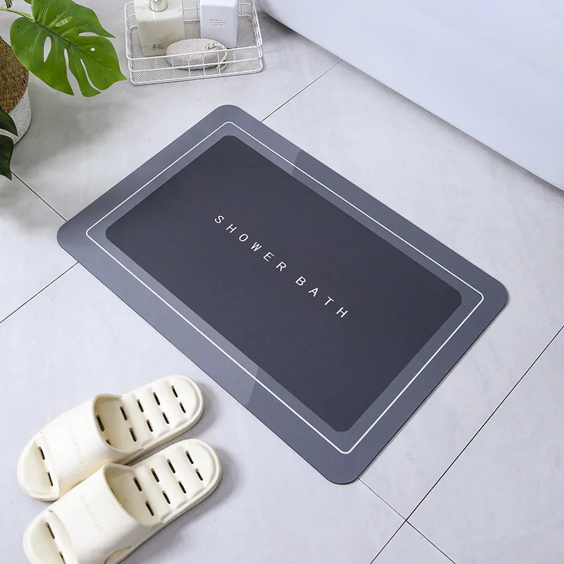 Absorbent Crystal Velvet Floor Mat WEM Support (www.WEM.support)