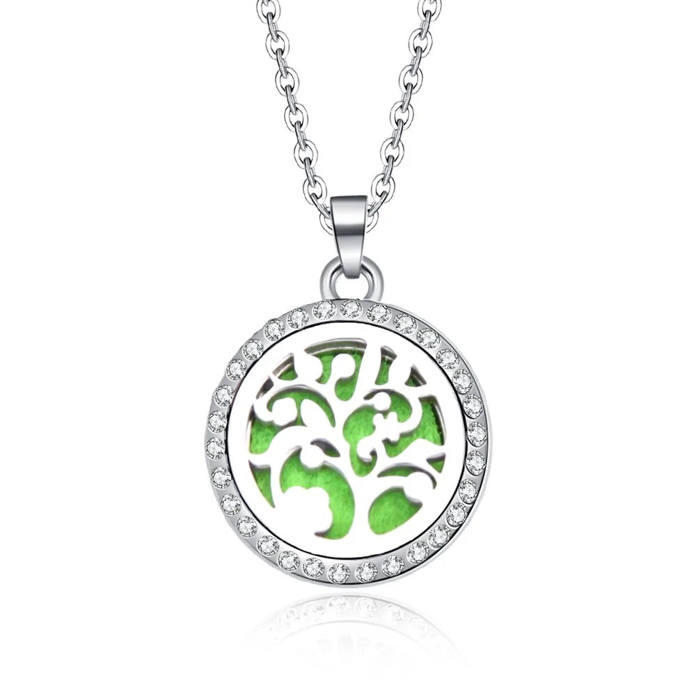 10 Styles Aroma Oil Diffuser Perfume Necklace WEM Support (www.WEM.support)