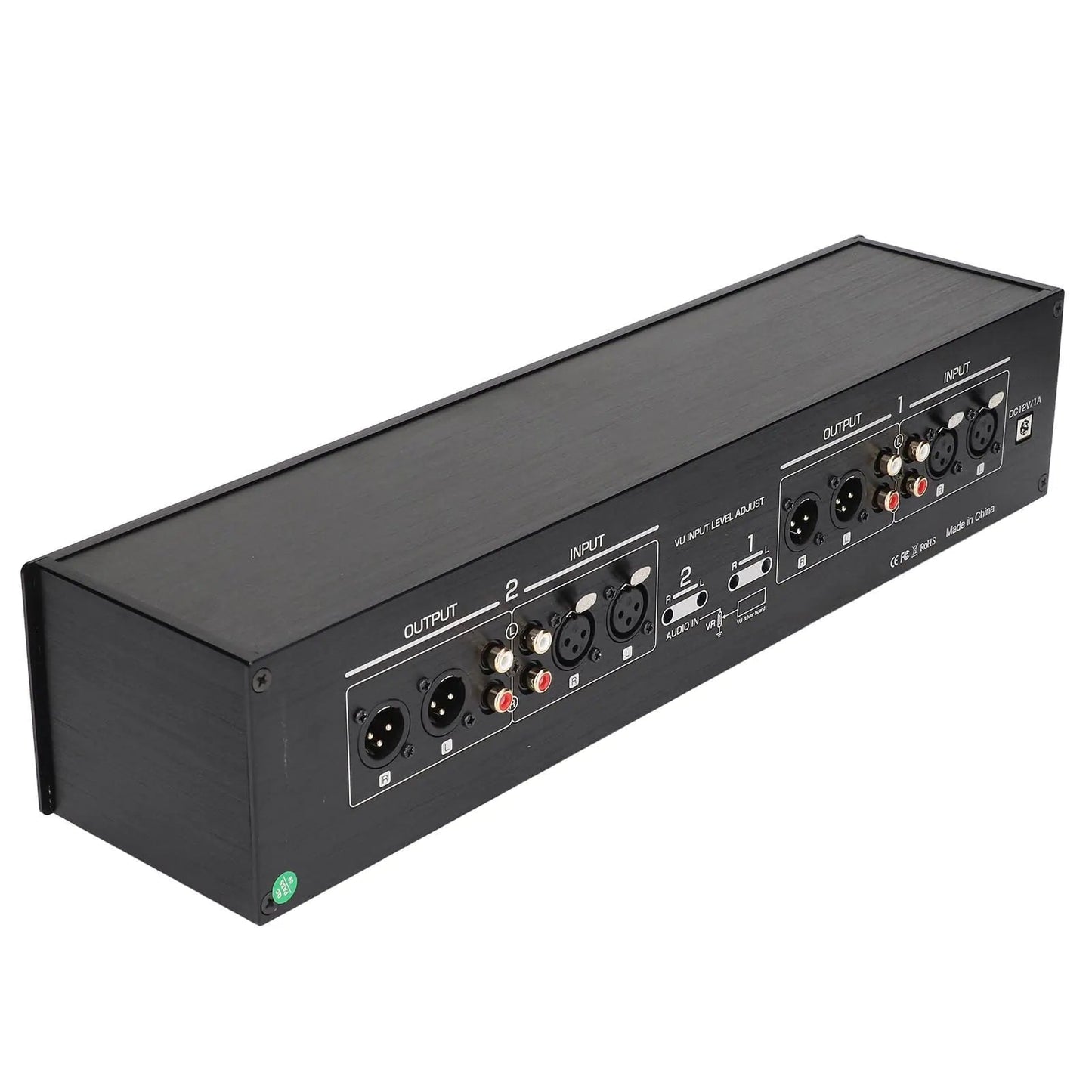 VU Meter Analógico 4 Vías con 3 Niveles de Ganancia y Apagado Automático HejK.com Marketplace LLC