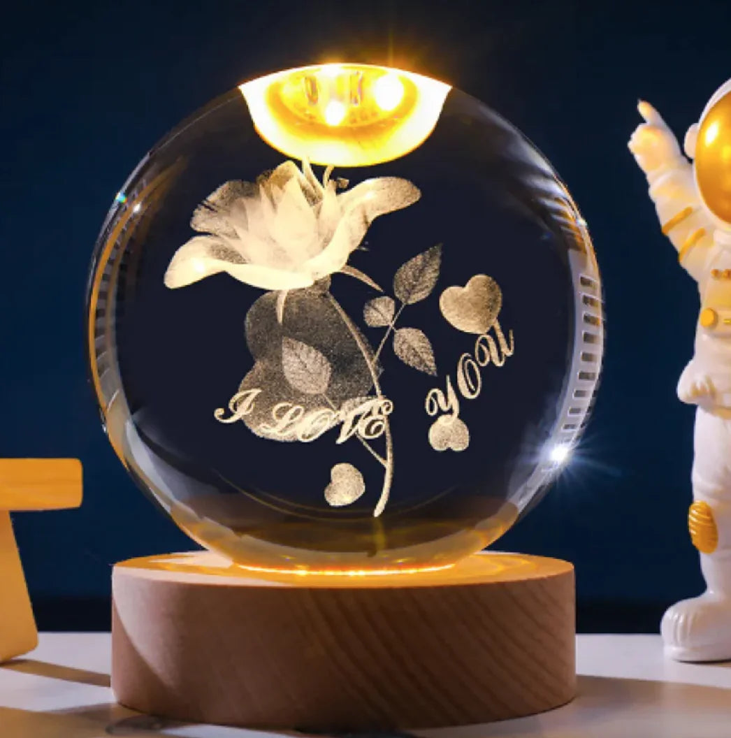3D Constellation Crystal Night Light WEM Support (www.WEM.support)