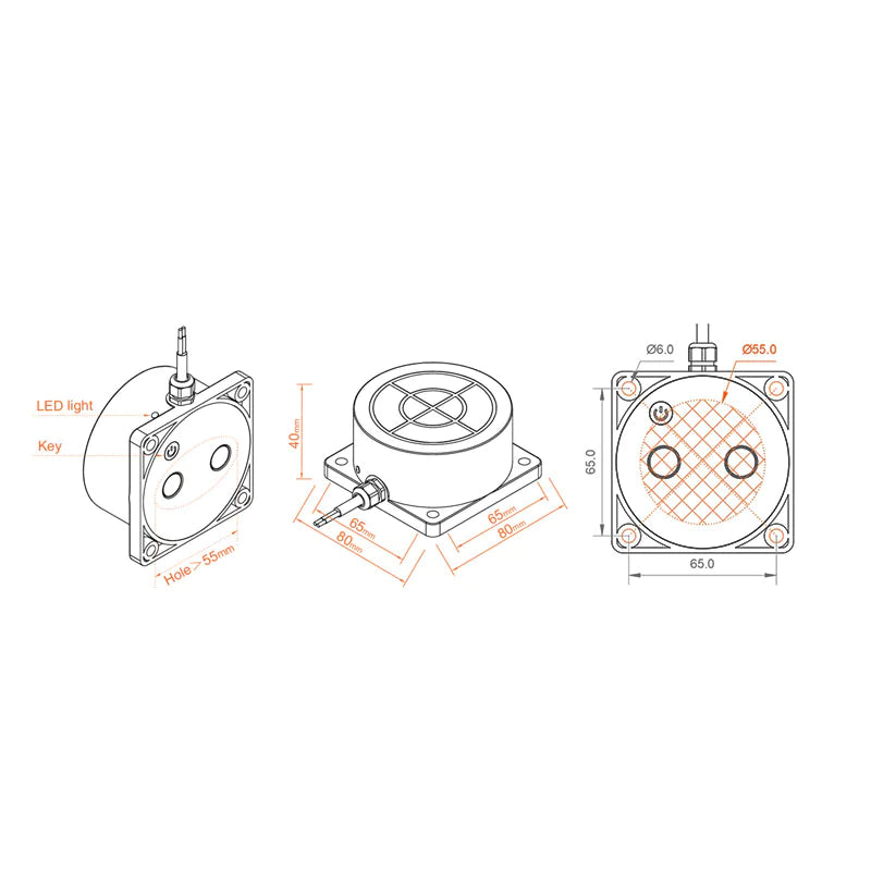Wireless Water & Fuel Level Sensor WEM Support (www.WEM.support)