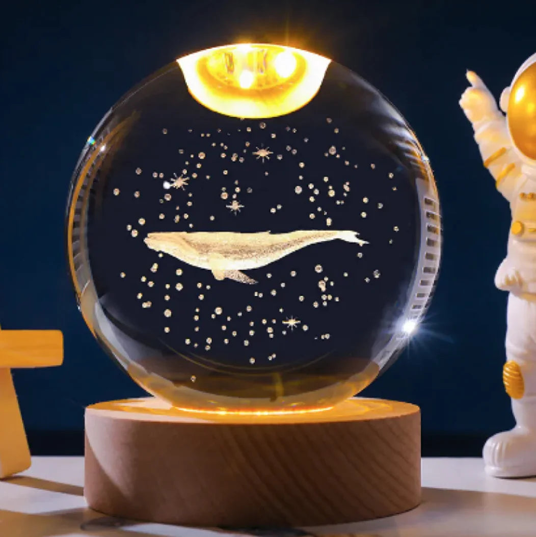 3D Constellation Crystal Night Light WEM Support (www.WEM.support)