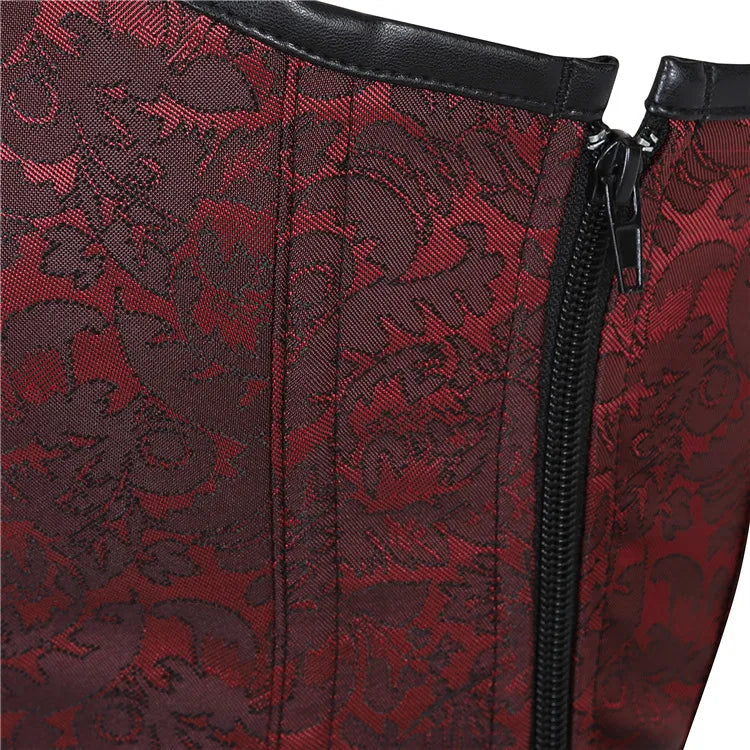 11 Pcs Steel Rib Side Zipper Tight Court Shaper WEM Support (www.WEM.support)