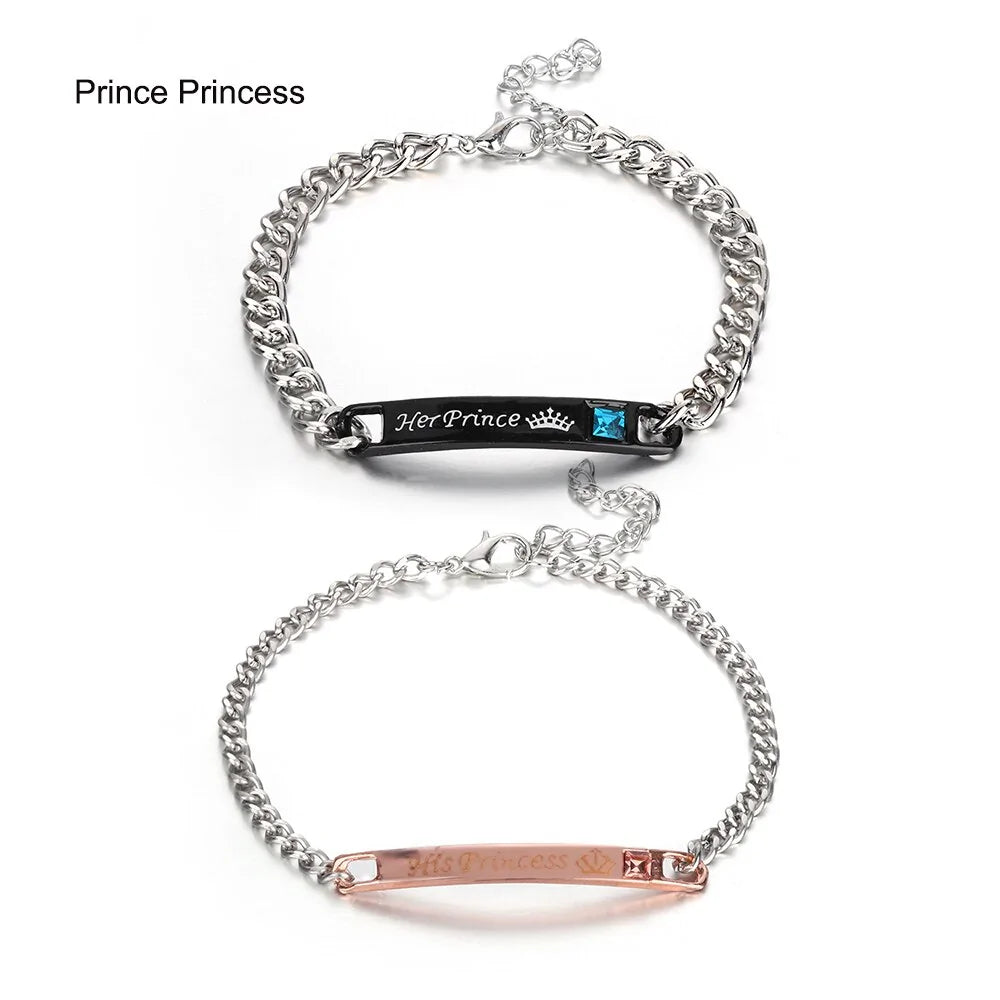 Trendy Lovely Couple Bracelets WEM Support (www.WEM.support)