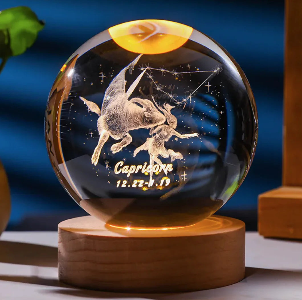 3D Constellation Crystal Night Light WEM Support (www.WEM.support)
