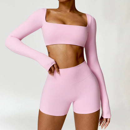 Winter Nude Feel Tight Yoga Suit WEM Support (www.WEM.support)