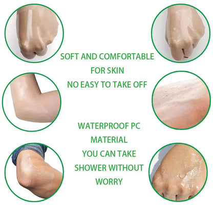 50 Pieces 4 x 6 in Stretch Waterproof Adhesive Bandages Transparent Film for Tattoo Aftercare and Skin Repair Adhesive Tattoo Supply Wrap 4 x 6 Inch(Pack of 50) My Store