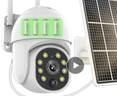 4G Solar Surveillance Camera Waterproof WEM Support (www.WEM.support)