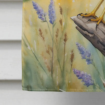 Wyoming Western Meadowlark House Flag WEM Support (www.WEM.support)