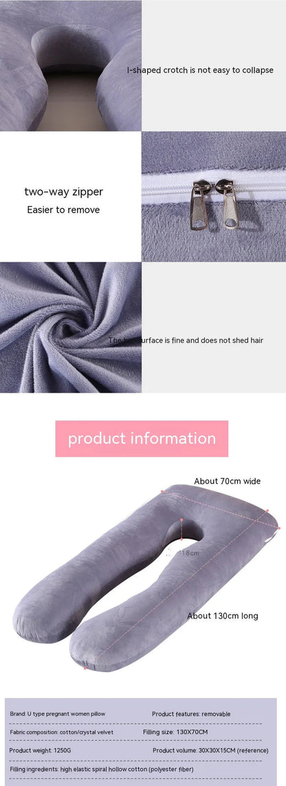 U-Shaped Pregnant Women Pillow HejK.com Marketplace LLC