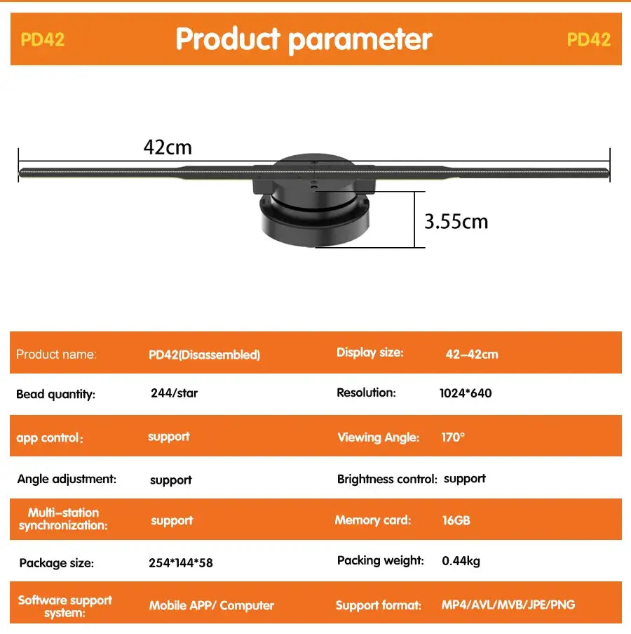 3D Holographic Projector WEM Support (www.WEM.support)