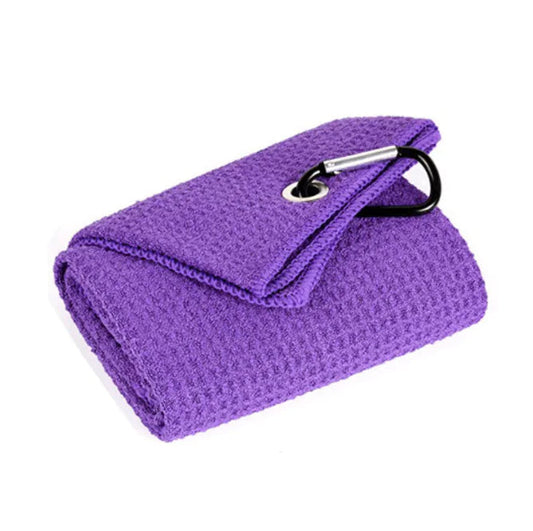 Waffle Golf Ball Cleaning Towel HejK.com Marketplace LLC