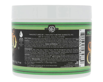 Suavecito Matte Hair Pomade (No Shine) Formula 4 oz, 1 Pack - Medium Hold Hair Pomade For Men - Matte Hair Paste For Natural Texture Hairstyles My Store