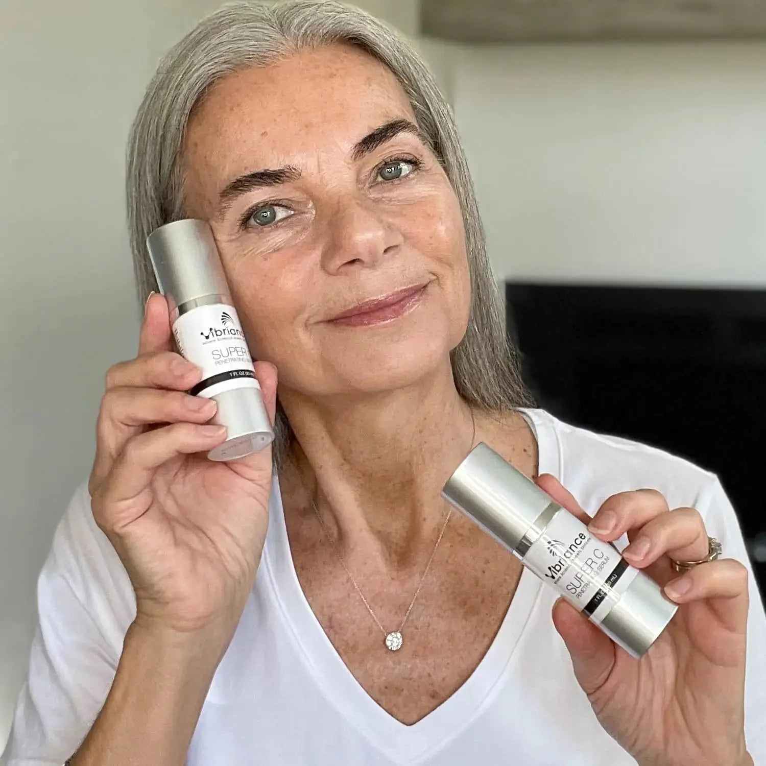 Vibriance Super C Serum for Mature Skin, Made in USA, All-In-One Formula Hydrates, Firms, Lifts, Smooths, Targets Age Spots, Wrinkles, Vitamin C Serum; 1 fl oz - Pack of 2 1 Fl Oz (Pack of 2) My Store