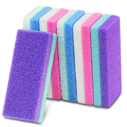 6Pcs Professional Pedicure Foot Pumice Stone for Feet Skin Callus Remover and Scrubber for Dead Skins Sided My Store