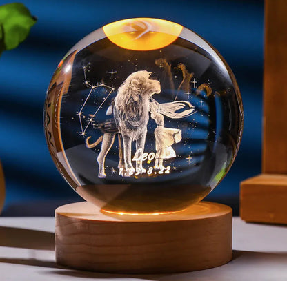 3D Constellation Crystal Night Light WEM Support (www.WEM.support)
