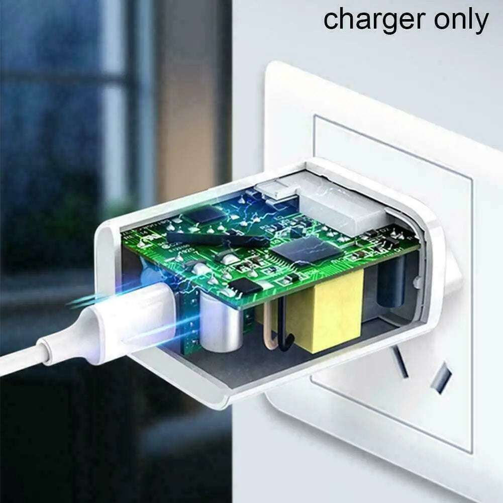 25W Type USB-C Super Fast Wall Charger +6FT Cable For Samsung Galaxy S20 S21 S22 WEM Support (www.WEM.support)