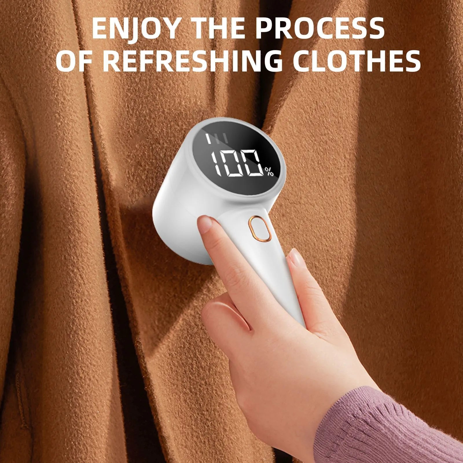 Wireless Portable Fabric Hair Ball Trimmer WEM Support (www.WEM.support)