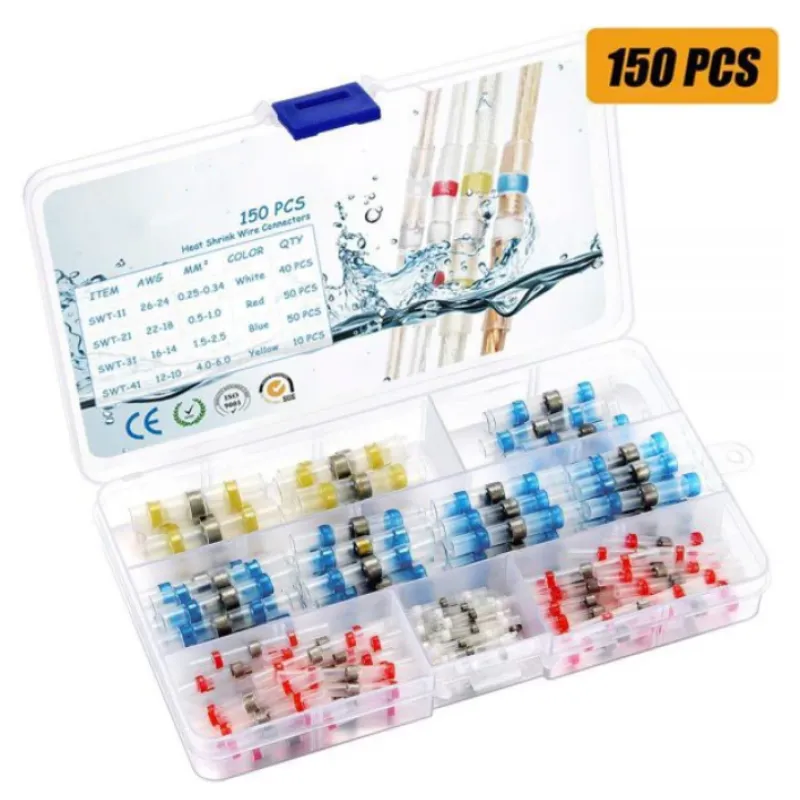 Waterproof Solder Sleeve Terminal Block Boxed WEM Support (www.WEM.support)