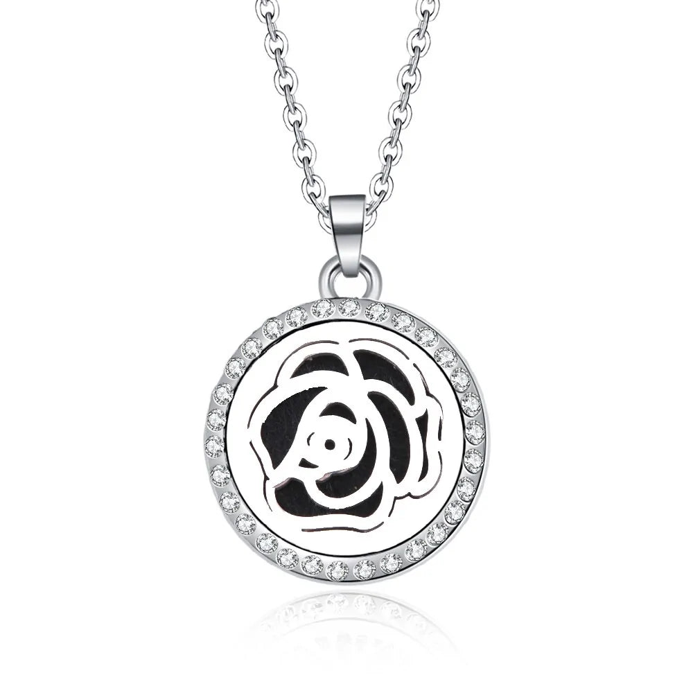 10 Styles Aroma Oil Diffuser Perfume Necklace WEM Support (www.WEM.support)
