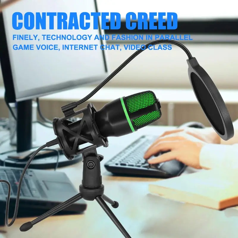 USB Condenser Microphone Pro-Level WEM Support (www.WEM.support)