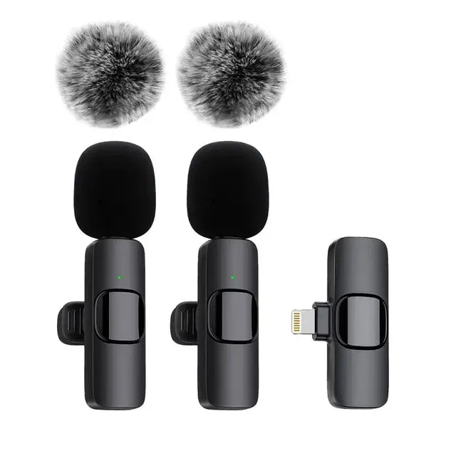 Wireless Lavalier Microphone Portable Solution For Mobile Recording WEM Support (www.WEM.support)