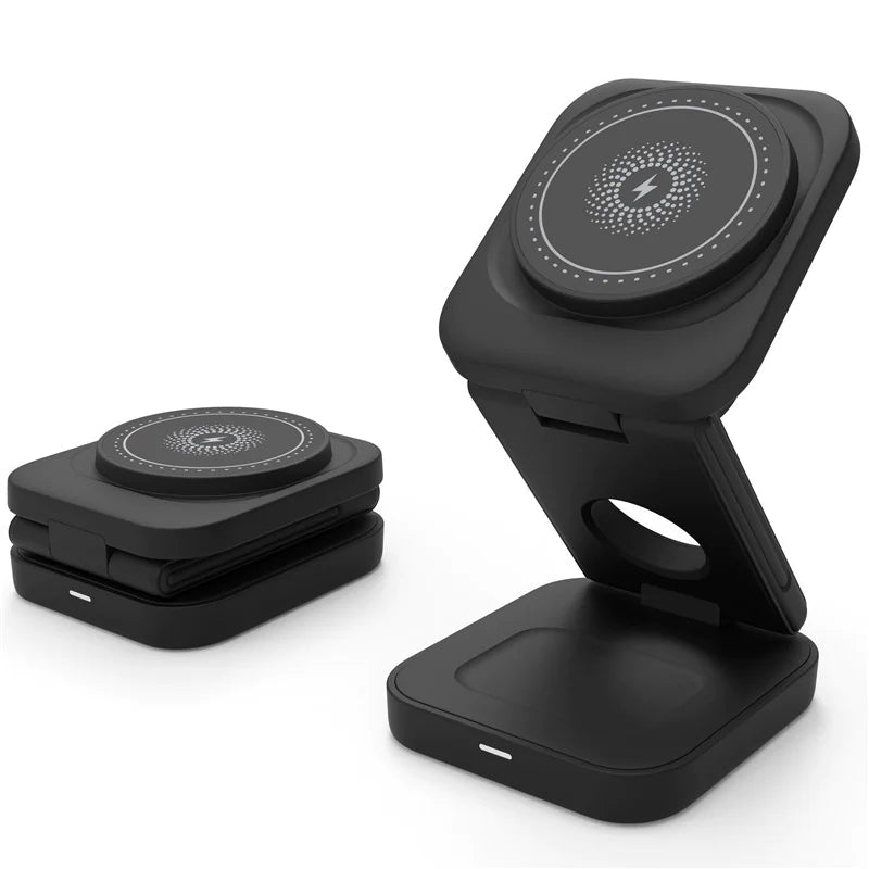 3 IN 1 FOLDABLE WIRELESS CHARGER WEM Support (www.WEM.support)