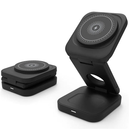3 IN 1 FOLDABLE WIRELESS CHARGER WEM Support (www.WEM.support)