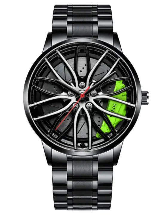 Vacuum Plating Wheel Style Watch WEM Support (www.WEM.support)