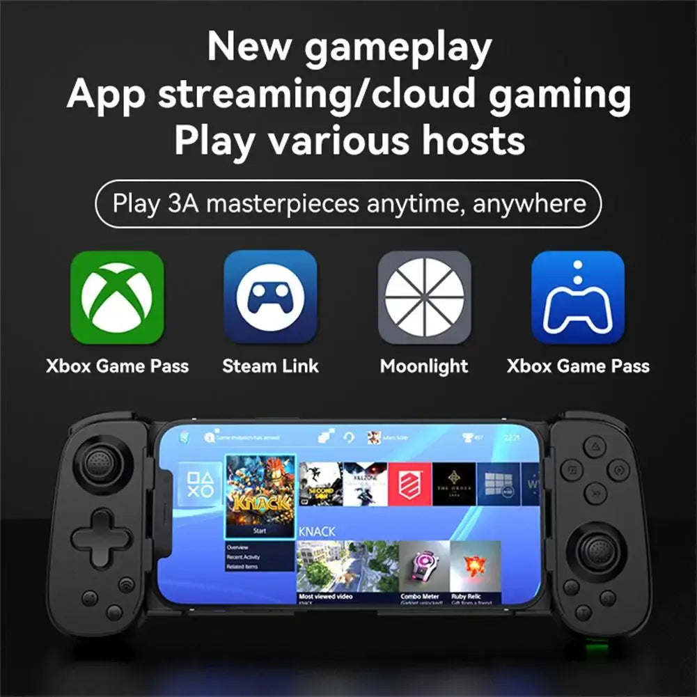 Wireless Gamepad Stretching Extendable Gaming Controller Bluetooth WEM Support (www.WEM.support)