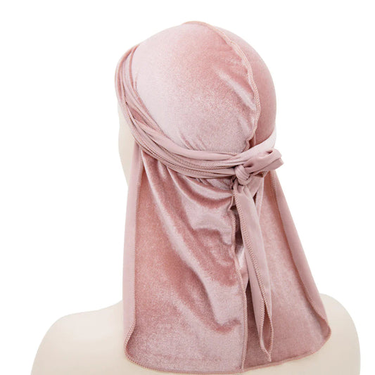 Unisex Velvet Long Tail Beanie WEM Support (www.WEM.support)