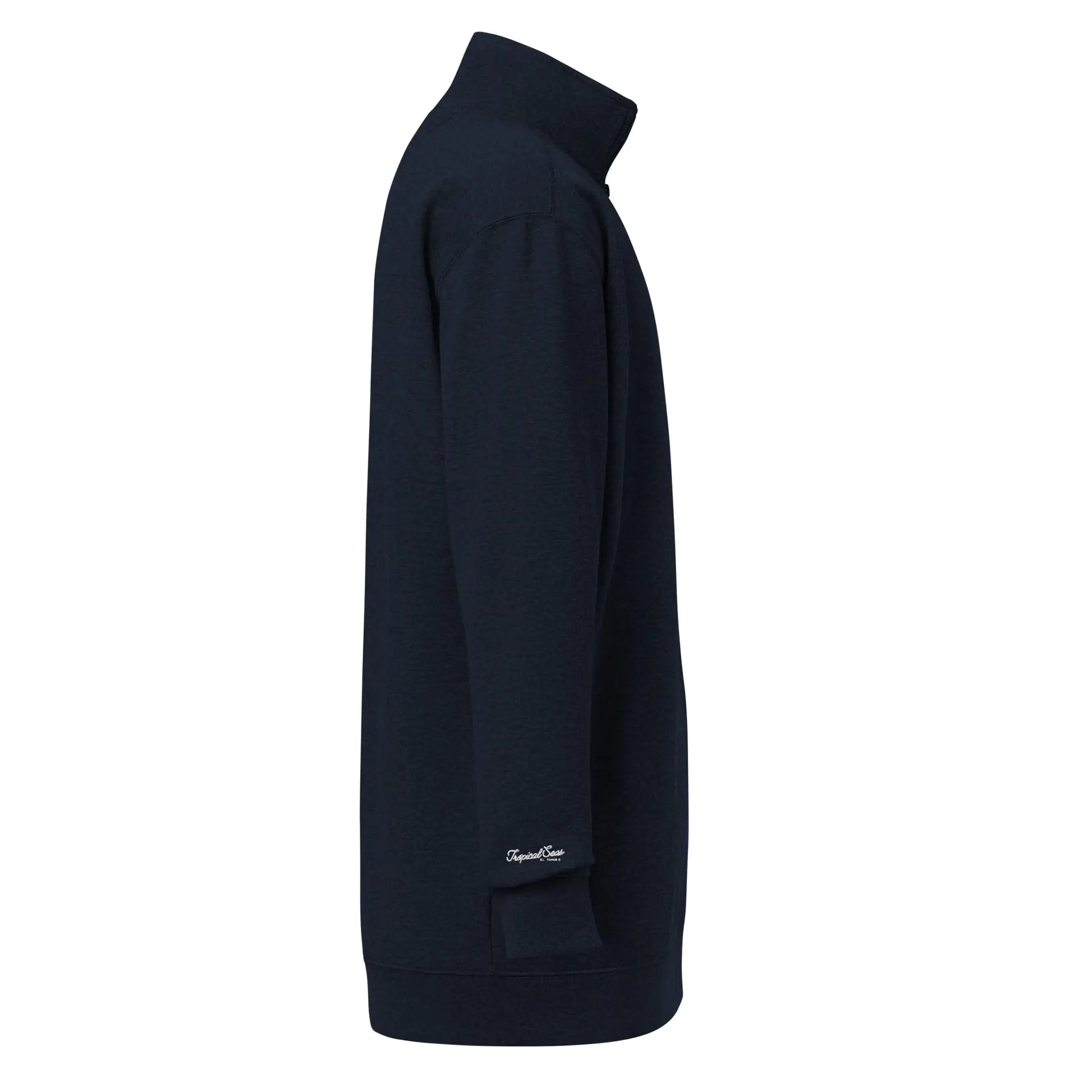 Tropical Seas Quarter Zip fleece pullover WEM Support (www.WEM.support)